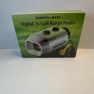 Sharper Image Golf Rangefinder Digital Tech Superior Lens